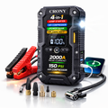 CRONY 4-in-1 Car Emergency Jump Starter 2000A | Air Compressor 150 PSI | Power Bank & Flashlight