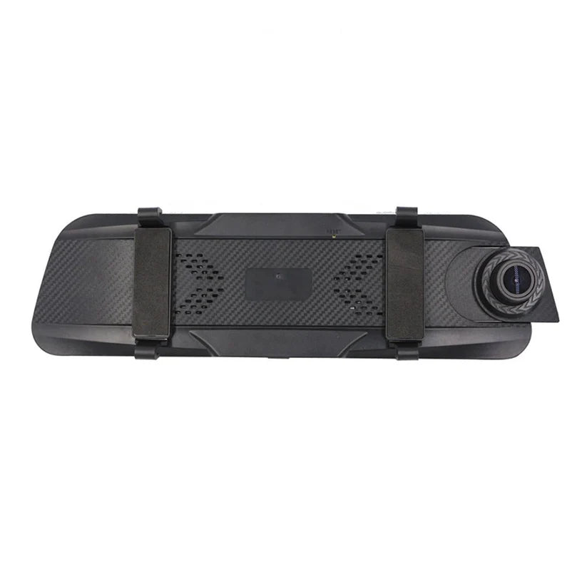 Dual-Camera pushbutton dashcam Car Video Recorder 1080P Dual Lens Dvr Dash Cam 10 Inch Touch Car Camera